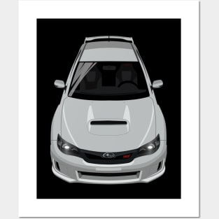 Impreza WRX STI 2008-2014 - Silver Posters and Art